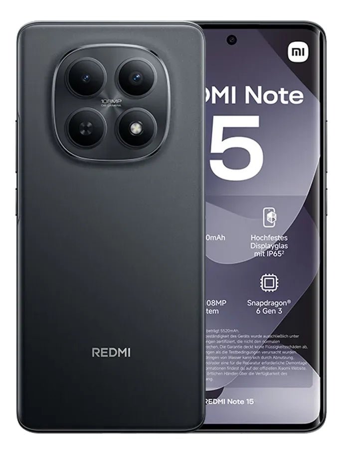 Xiaomi Redmi Note 15 6GB RAM 128GB | AMOLED 6.77" 120Hz · Batería 6000mAh · Guayaquil Celulares en Guayaquil Ecuador - New Store Gye