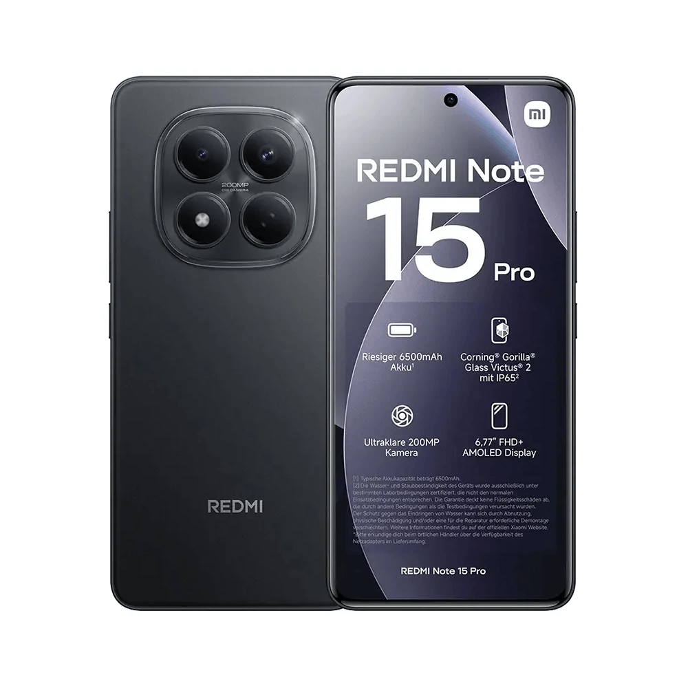 Xiaomi Redmi Note 15 Pro 8GB RAM 256GB | Pantalla AMOLED 6.83" 120Hz · Cámara 200MP · Batería 6580mAh · IP68 · Guayaquil Celulares en Guayaquil Ecuador - New Store Gye